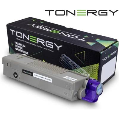 Compatible съвместима Тонер Касета Compatible Toner Cartridge OKI 44315304 Black, 8k (TONERGY-OKI-C610-BK)