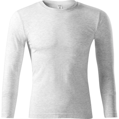 Piccolio Progress LS Unisex triko P7503 svetlo šedý melír