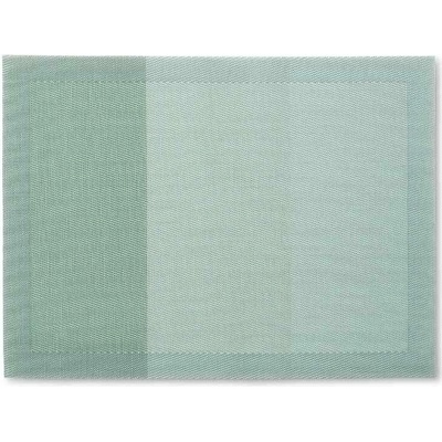 KELA prostírání Nica 70%PE/30%PET kouřově zelená 45,0x33,0cm KL-12830
