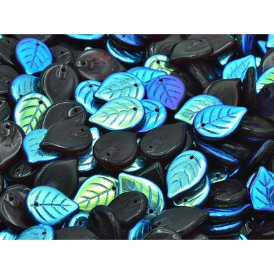Glass beads, s.r.o. Lístečky 11100076 18x13 mm 90110/28701 Balení: 30ks
