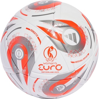 Adidas Euros 2025 League Ball Adults - White/Silver
