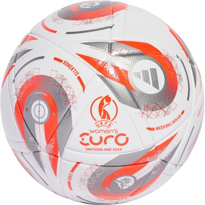 Adidas Euros 2025 League Ball Adults - White/Silver