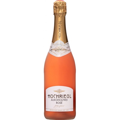 Hochriegl Rosé nealkoholické šumivé 0% 0,75 l (čistá fľaša)