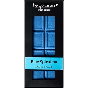 Benjamissimo Čokoláda modrá spirulina Happy Edition bio 60 g