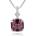 Silenti Jewelry Сребърно колие "Топаз" - Кафяв
