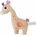 NICI Мека играчка 2D Nici - Жирафчето Сасума, 20 cm (48031)