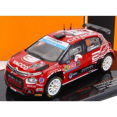 IXO MODELS 1: 43 CITROEN C3 Rally2 #21 Rally YPRESS 2022 YACCO