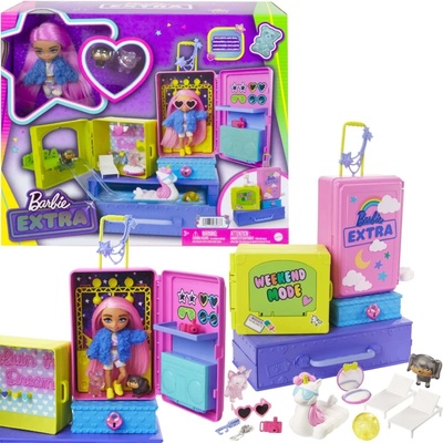 Barbie Extra minis panenka a mazlíčci