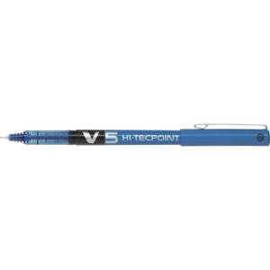 Pilot Химикалка, 0, 3 мм, игла, капачка, PILOT "Hi-Tecpoint V5", синя BX-V5-L (BX-V5-L)
