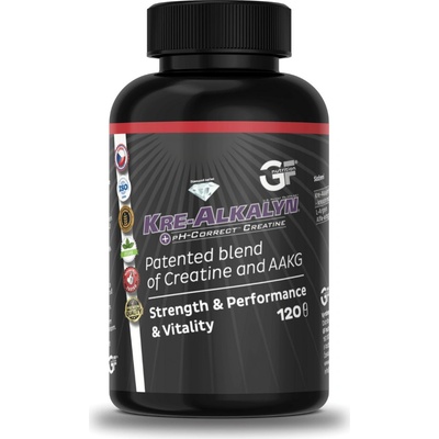 GF nutrition KRE-ALKALYN + AAKG 120 kapslí
