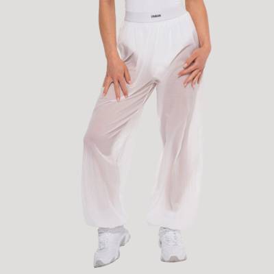GymBeam Dámske nohavice Flow White