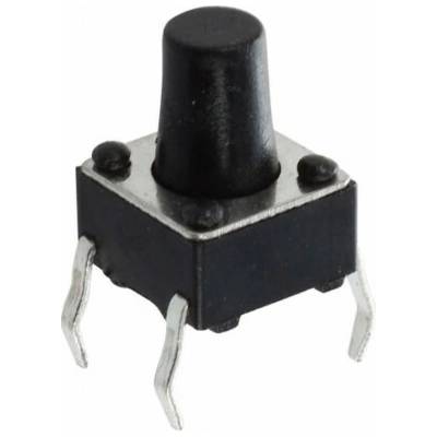 Mikrotlačidlo 4pin, OFF (ON) 6x6 h=8mm