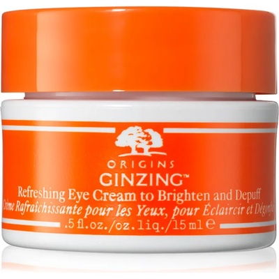 Origins GinZing Brightening Eye Cream озаряващ крем за околоочната зона против отоци и тъмни кръгове цвят Warm 15ml