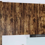 vidaXL Стенен шкаф LUCCA Опушен дъб 50 x 31 x 100 см (885130)