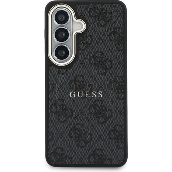GUESS Калъф Guess - 4G Gold, Galaxy S26 Plus, MagSafe, черен (3666339613167)