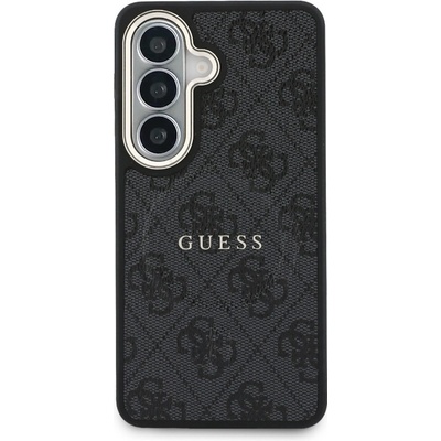 GUESS Калъф Guess - 4G Gold, Galaxy S26 Plus, MagSafe, черен (3666339613167)