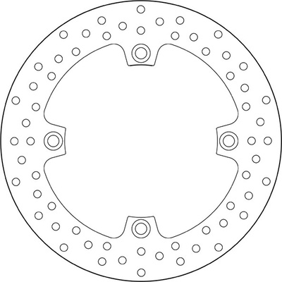 Zadný brzdový kotúč Brembo SUZUKI 650 DL V STROM XT (left/rear) 2015 -