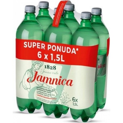 Jamnica minerální voda perlivá 6 x 1,5 l
