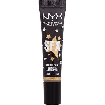 NYX Professional Makeup SFX Glitter Paint třpytivá barva na oči a obličej 8 ml 02 broomstick baddie