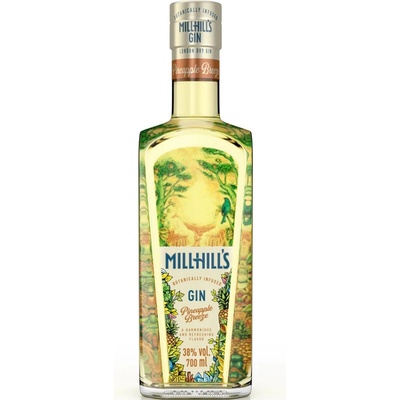 MillHills Pineapple Breeze 38% 0,7 l (holá láhev)