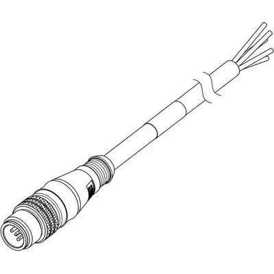 Molex upravený zástrčkový konektor pre senzory - aktory, 1200651133, 1 ks