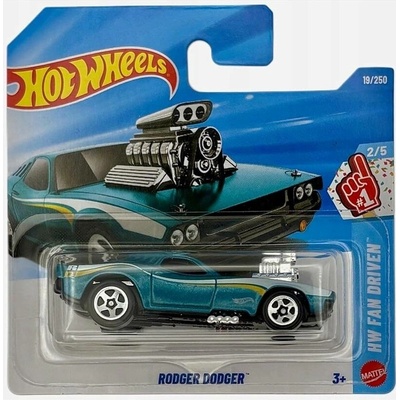 Mattel Hot Wheels Rodger Dodger zelený