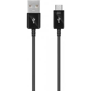 Samsung USB кабел Samsung EP-DG925UBE MicroUSB 1, 2m черен (на едро) (2451052)