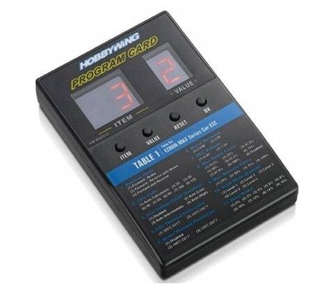 HOBBYWING LED programovací box