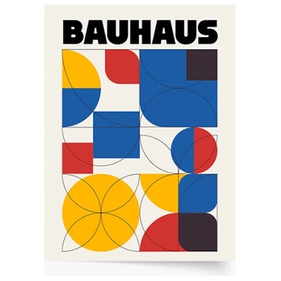 Plagát Bauhaus III 70x100 - 77414