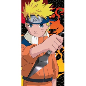 Jerry Fabrics Памучна детска кърпа 70x140 cm Naruto Uzumaki - Jerry Fabrics (24TW097)