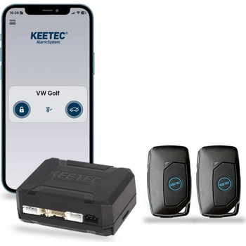 Keetec BLADE CONTROL autoalarm s pripojením k zbernici CAN BUS s dodatočnou autorizáciou