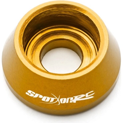 SpotOnRC Ozdobná podložka M3 zlatá 10 ks