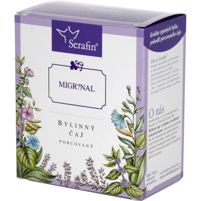 Serafin Migrenal bylinný čaj porciovaný 15 x 2,5 g