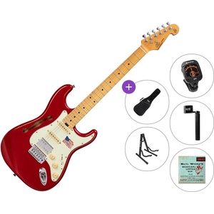 SX SEA1PH Standard SET Rosso Corsa Red Електрическа китара