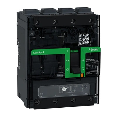 Schneider Electric Odpínač NSXm160B AC 4P4D 125A TMD ELINK C12B4TM125L