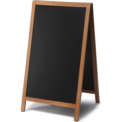 Jansen Display Reklamní áčko s křídovou tabulí 68x120, světle hnědá, 680 x 1148 mm