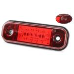  Габарит, червен 12 LED 12-24V 84mm