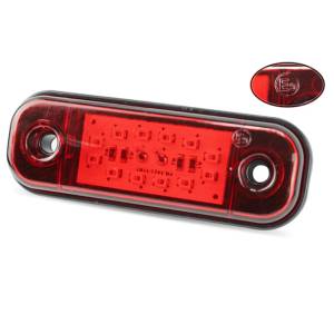  Габарит, червен 12 LED 12-24V 84mm