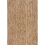 Flair Rugs Зелено-естествен двустранен ръчно изработен ютен килим 120x170 cm Jute Boucle Green - Flair Rugs (503119377582)