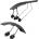 Topeak Калник Topeak Tetrafender M1 & M2 Set Mud guard - Black - размер One Size (870-2479-0111)