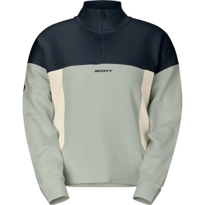 Scott Дамски пуловер Scott Women's Halfzip Jumper - Spray Grey / Dark Blue (117-3635-0214)