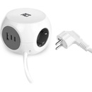 ACT 3 Plug + 3 USB 1,5 m (AC2420)