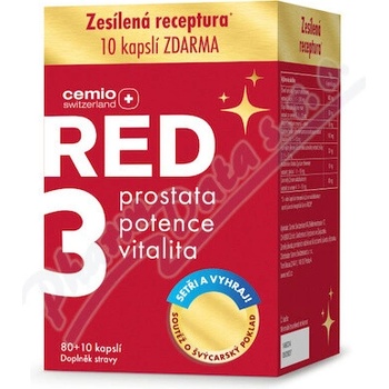 Cemio RED 3 90 kapsúl