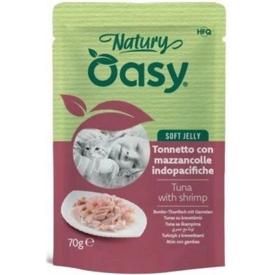 OASY Natury Soft Jelly Tuna with shrimp 70 g