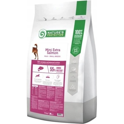 Nature's Protection Mini Extra adult malé lososové 7,5 kg