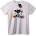 NOONEBRAND Тениска Mickey & Minnie - 4XL, White