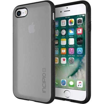 Incipio Octane Pure Case - удароустойчив хибриден кейс за iPhone 8, iPhone 7 (прозрачен-черен)