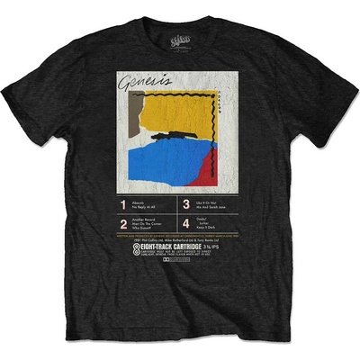 Genesis tričko Abacab 8-Track čierne