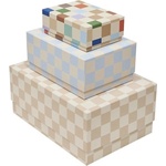 OYOY Mini Картонени детски кутии за съхранение в комплект 3 бр. 31x22x14 cm Mana - OYOY Mini (M107627)