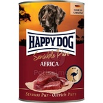 Happy Dog Sensible Pure Africa - Щраусово месо в консерва 400 г